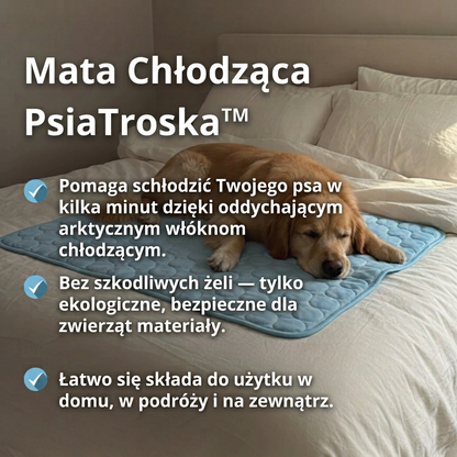 Mata Chłodząca Dla Psa PsiaTroska™