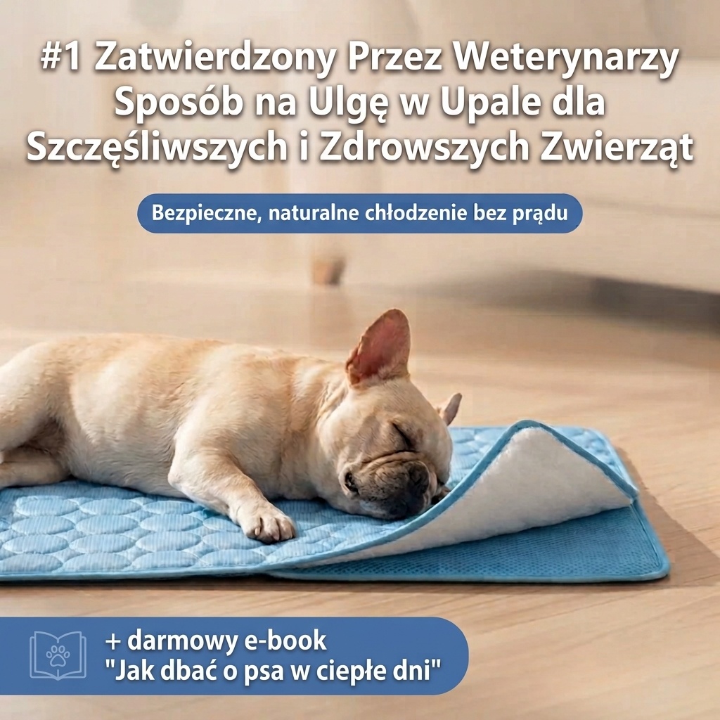 Mata Chłodząca Dla Psa PsiaTroska™