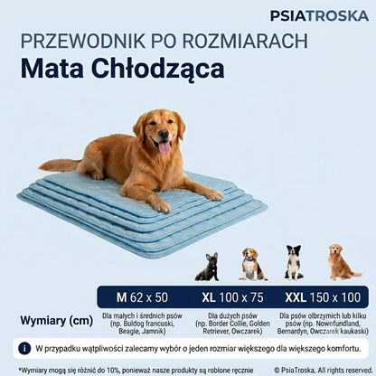 Mata Chłodząca Dla Psa PsiaTroska™
